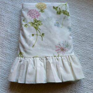 Vintage Springmaid Floral Ruffled Bedding Sheets